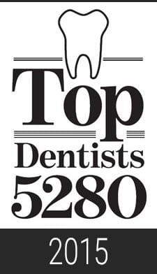 2015 Top Dentist 5280 Magazine
