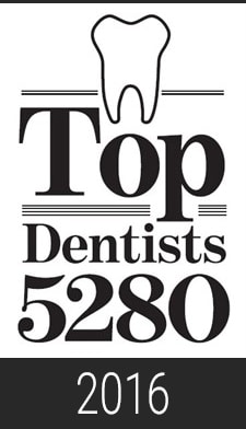 2016 Top Dentist 5280 Magazine